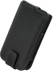 HTC Droid Incredible Monaco Flip Type Leather Case - Black