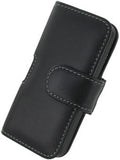 HTC Droid Incredible Monaco Horizontal Pouch Type Leather Case - Black