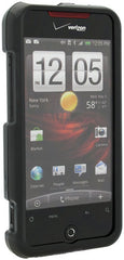 HTC Droid Incredible Rubberized Phone Protector Case with Optional Belt Clip