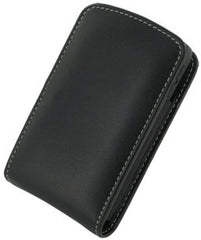 Palm Pre Plus Monaco Vertical Pouch Type Leather Case - Black