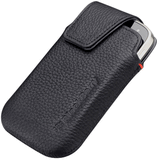 BlackBerry Bold 9900 9930 Leather Swivel Holster - Black Original (OEM)