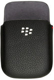 BlackBerry Style 9670 Leather Pocket Case - Black Original (OEM)