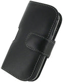 Samsung Epic 4G Monaco Horizontal Pouch Type Leather Case - Black