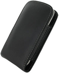 Samsung Epic 4G Monaco Vertical Pouch Type Leather Case - Black