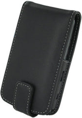 BlackBerry Storm 2 9550 Monaco Flip Type Leather Case - Black