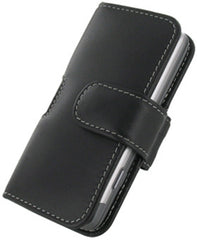T-Mobile G2 Monaco Horizontal Pouch Type Leather Case - Black