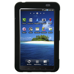 Rubberized SnapOn Black Cover for Samsung Galaxy Tablet i800
