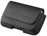 BlackBerry Horizontal Leather Case - Black Original (OEM)
