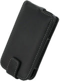 HTC Droid Incredible Monaco Flip Type Leather Case - Black