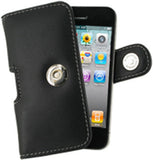 Apple iPhone 4 Monaco Horizontal Pouch Type Leather Case