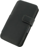 HTC EVO 4G LTE Monaco Book Type Leather Case - Black