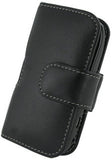 Motorola CLIQ Monaco Horizontal Pouch Type Leather Case - Black