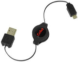 Micro-USB Retractable Data Cable