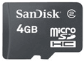 SanDisk microSDHC 4GB Card - Original (OEM) SDSDQ-004G-A11
