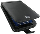 Samsung Galaxy Tab Monaco Flip Type Leather Case - Black
